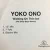 Yoko Ono - Walking On Thin Ice (Pet Shop Boys Remix)