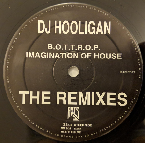 ladda ner album DJ Hooligan - BOTTROP Imagination Of House The Remixes