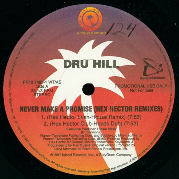 Album herunterladen Dru Hill - Never Make A Promise Hex Hector Remixes