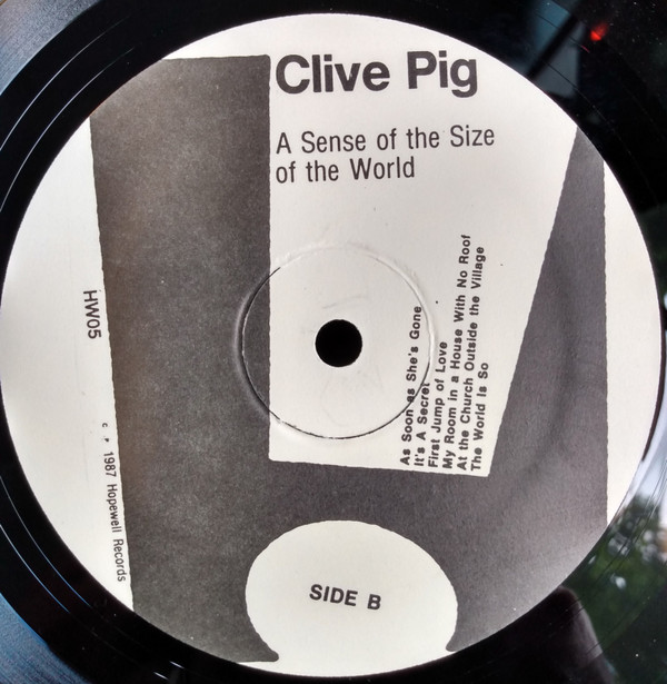 last ned album Clive Pig - A Sense Of The Size Of The World