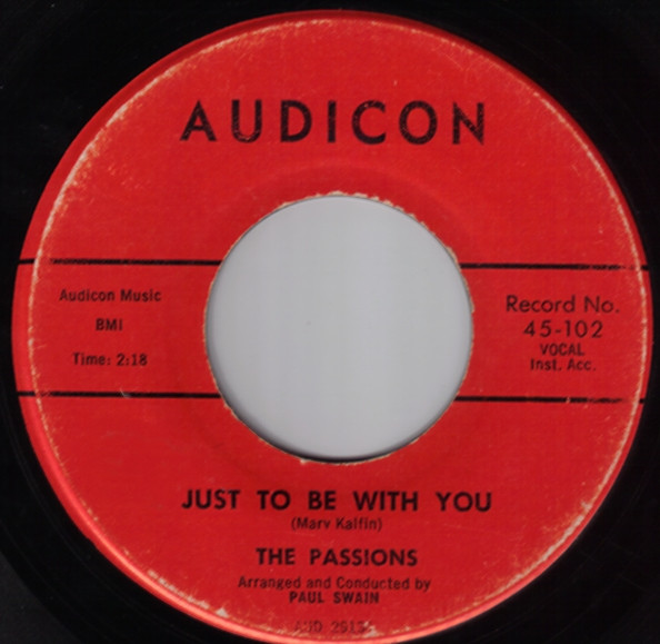 The Passions – Just To Be With You (1959, Vinyl) - Discogs