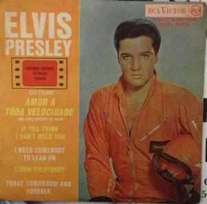 Elvis Presley - Amor A Tôda Velocidade album cover