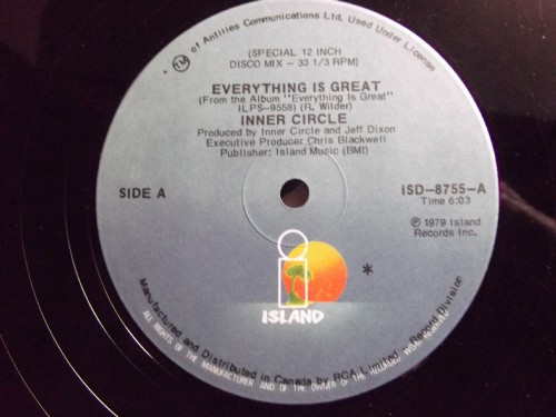 Inner Circle – Everything Is Great (1979, Picture Sleeve, Vinyl