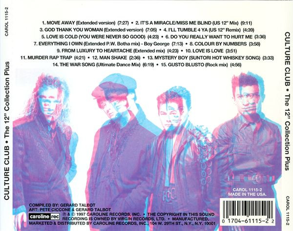 last ned album Culture Club - The 12 Collection Plus