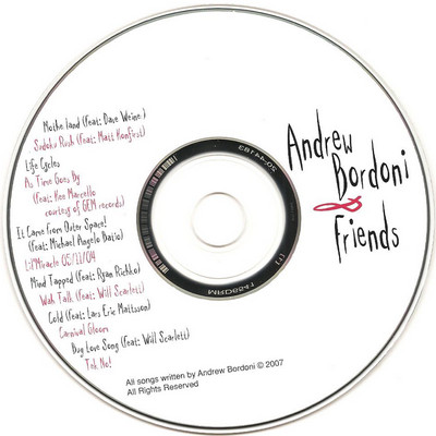 Album herunterladen Andrew Bordoni & Friends - Andrew Bordoni Friends
