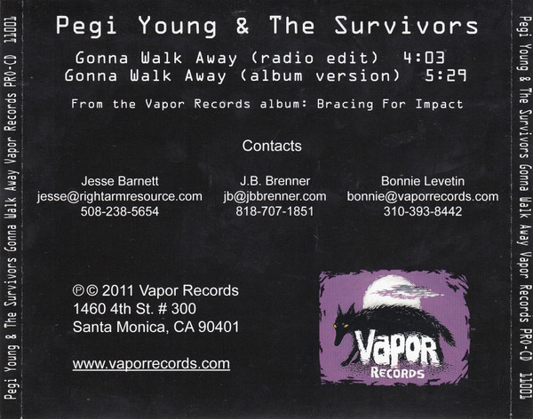 descargar álbum Pegi Young & The Survivors - Gonna Walk Away