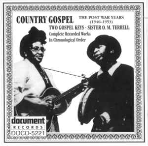 Two Gospel Keys - Country Gospel: The Post War Years (1946-1953) album cover