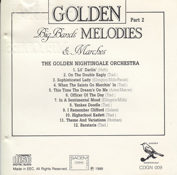 ladda ner album The Golden Nightingale Orchestra - Golden Big Bands Marches Melodies Part 2