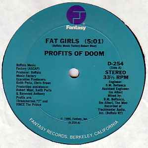 Profits Of Doom - Fat Girls album cover