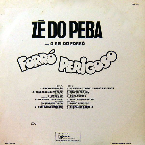 Album herunterladen Download Zé Do Peba - Forró Perigoso album