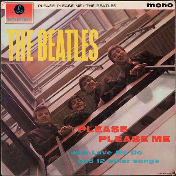The Beatles - Please Please Me (LP, Album, Mono, 1st) album cover