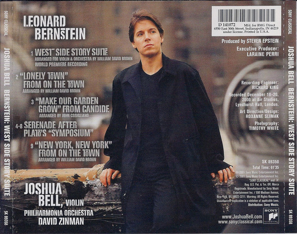 Album herunterladen Joshua Bell - Bernstein West Side Story Suite