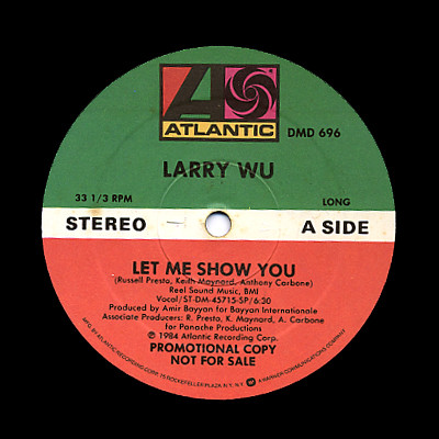 Larry Wu – Let Me Show You (1984, Vinyl) - Discogs