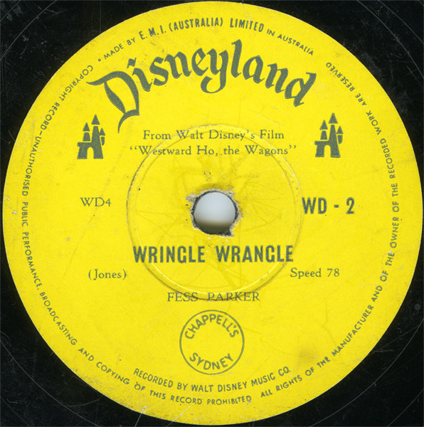 Fess Parker - Wringle Wrangle | Releases | Discogs