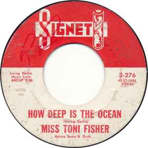 Toni Fisher - How Deep Is The Ocean album cover
