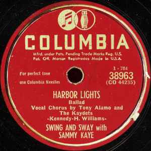 Swing And Sway With Sammy Kaye – Harbor Lights / Sugar Sweet (1950 ...