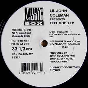 Lil' John Coleman - Feel Good EP album cover