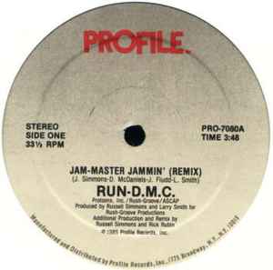Run-DMC - Jam-Master Jammin' (Remix) album cover