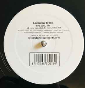 Lazzurra Traxx - Passing By album cover