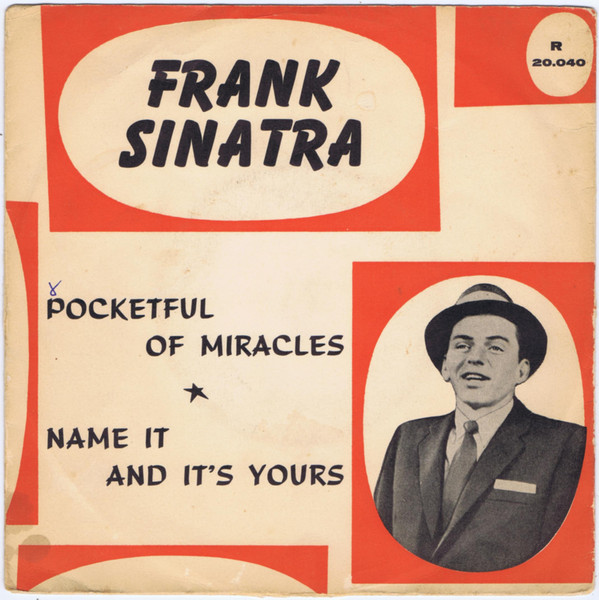 Frank sinatra name deals it and it yours