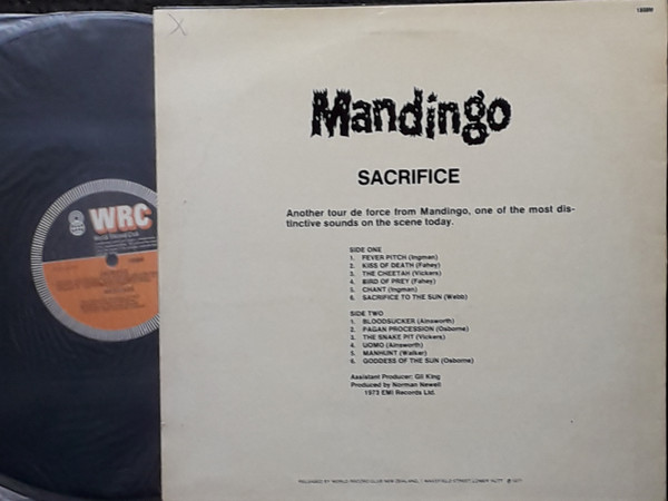 descargar álbum Mandingo - Sacrifice