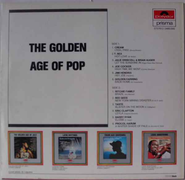 Album herunterladen Various - The Golden Age Of Pop