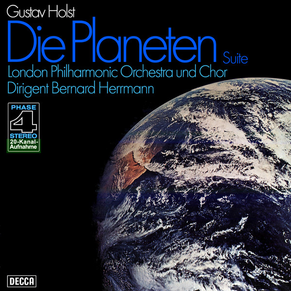 HOLST The Planets HERRMANN Reel-To-Reel Tape 4 Track 7-1/2 ips INSERT