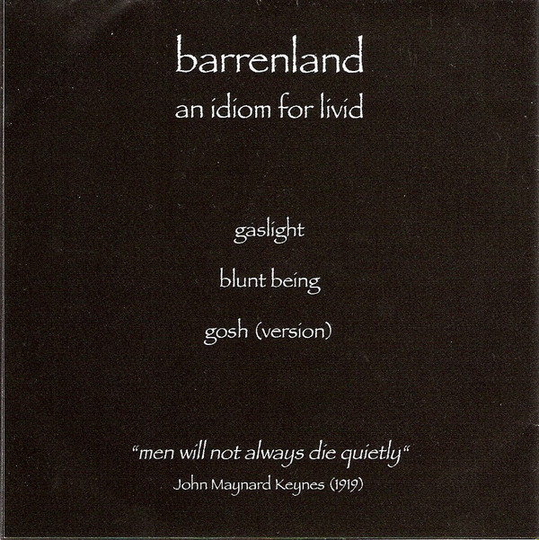 last ned album barrenland - an idiom for livid