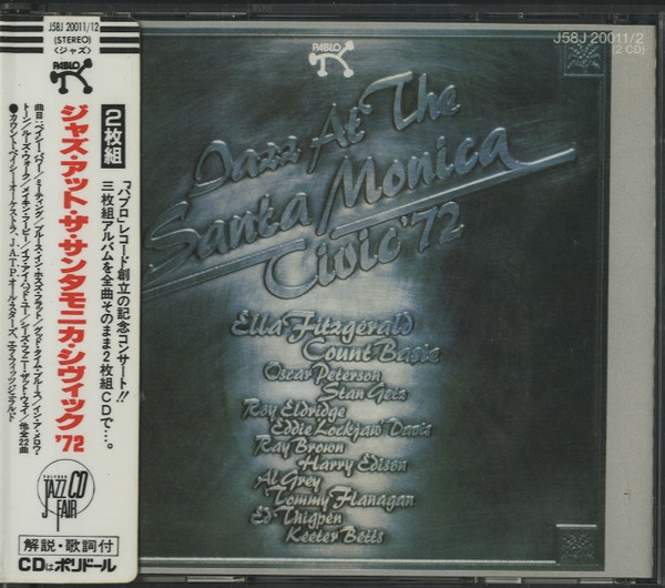 Jazz At The Santa Monica Civic '72 (1985, CD) - Discogs