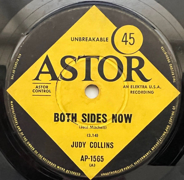 Judy Collins – Both Sides Now (1968, Vinyl) - Discogs