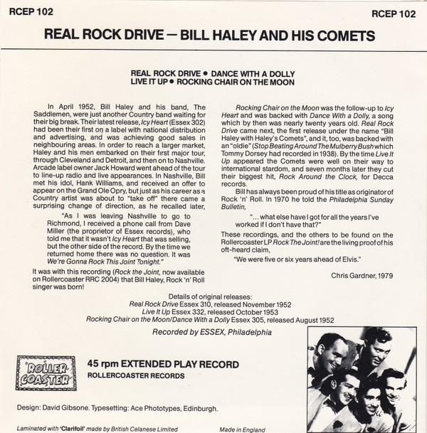 baixar álbum Bill Haley And His Comets - Real Rock Drive