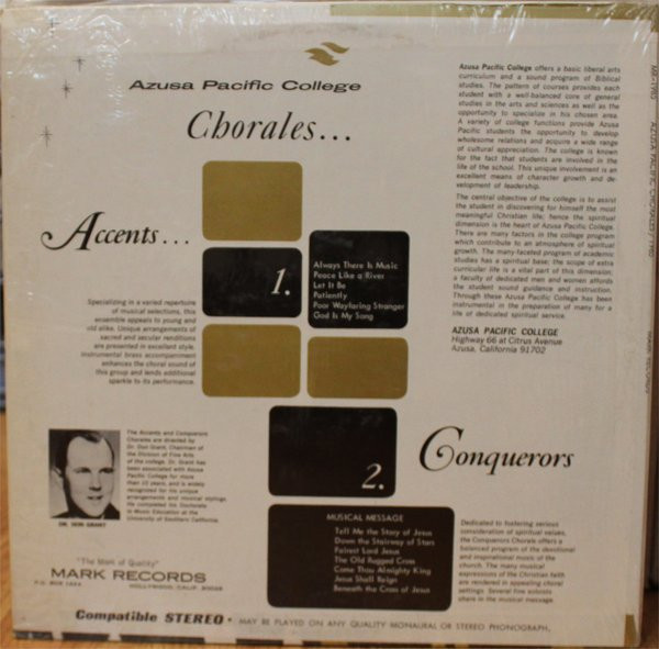 baixar álbum Azusa Pacific College Chorales - Always There Is Music