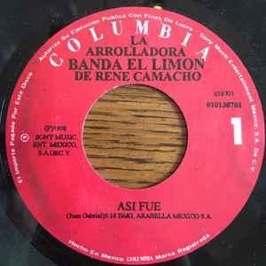 La Arrolladora Banda El Limón – Asi Fue / Castigame (1998, Vinyl) - Discogs