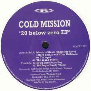 Cold Mission - 20 Below Zero EP album cover