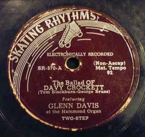Glenn Davis (8) - The Ballad Of Davy Crockett / Tweedle Dee album cover