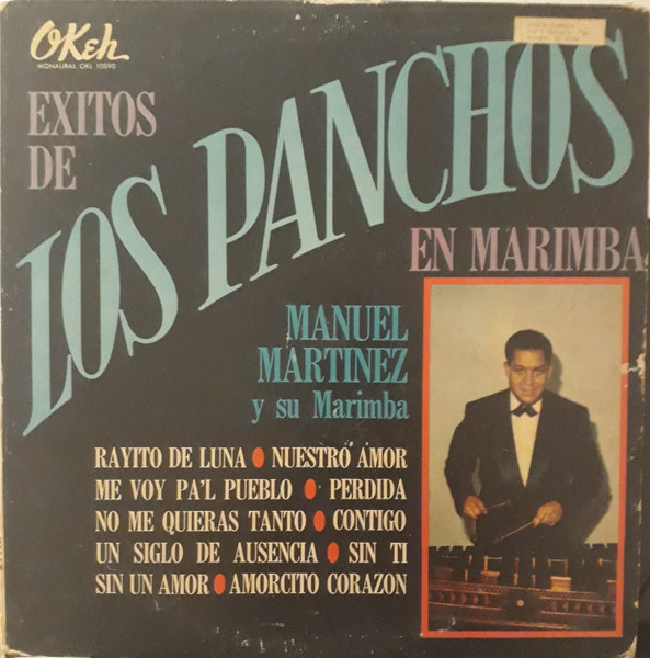Manuel Martinez y su Marimba – Exitos De Los Panchos En Marimba (1965 ...