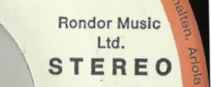 Rondor Music Ltd.auf Discogs 