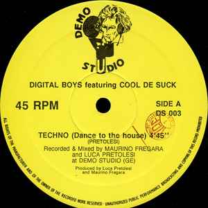 Digital Boys* Featuring Cool De Suck - Techno (Dance To The House)