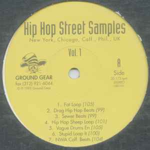 Unknown Artist – Hip Hop Street Samples Vol. 1 (1993, Vinyl) - Discogs