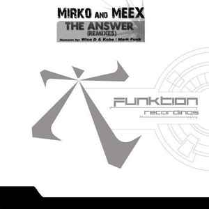Mirko & Meex - The Answer (Remixes) album cover