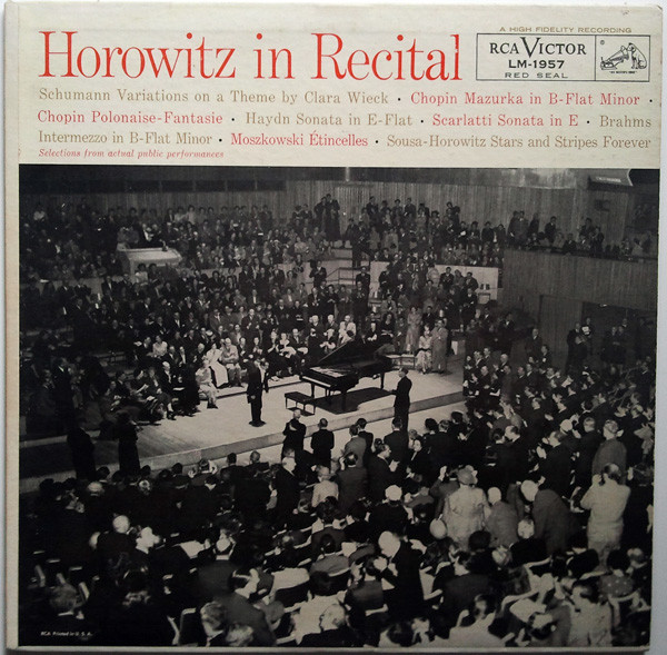 baixar álbum Vladimir Horowitz - Horowitz In Recital
