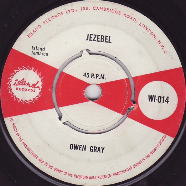 Owen Gray / Owen & Millie – Jezebel / Sugar Plum (1962, Vinyl