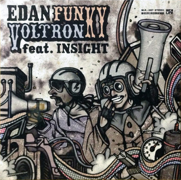 Edan Feat. Insight – Funky Voltron (2005, Clear, Vinyl) - Discogs