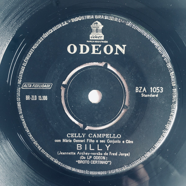 Album herunterladen Celly Campello - Banho De Lua Billy