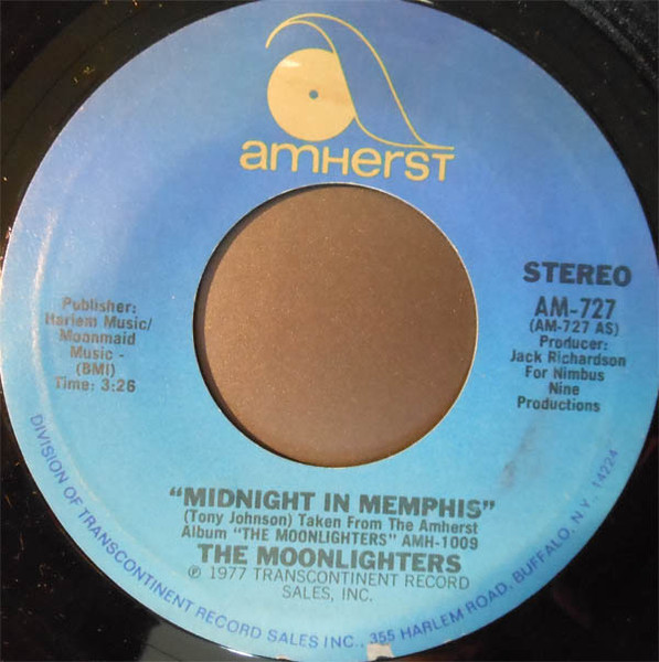The Moonlighters – Midnight In Memphis (1977, Vinyl) - Discogs
