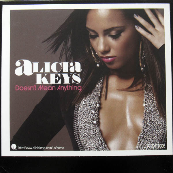 lataa albumi Alicia Keys - Doesnt Mean Anything Put It In A Love Song