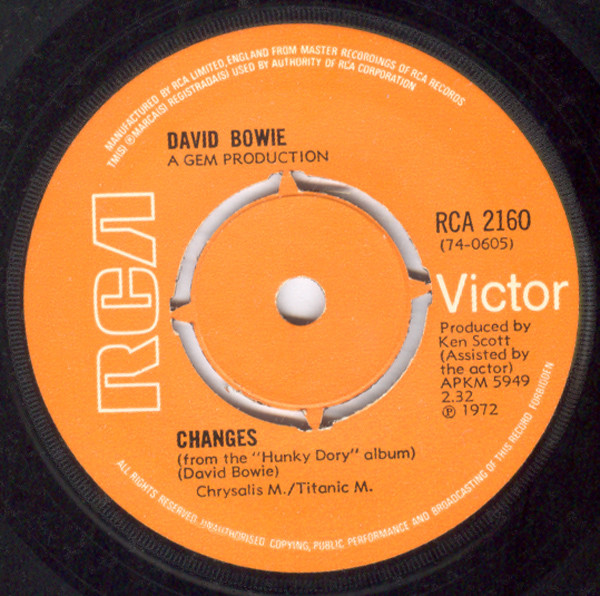 David Bowie – Changes (2015, Vinyl) - Discogs