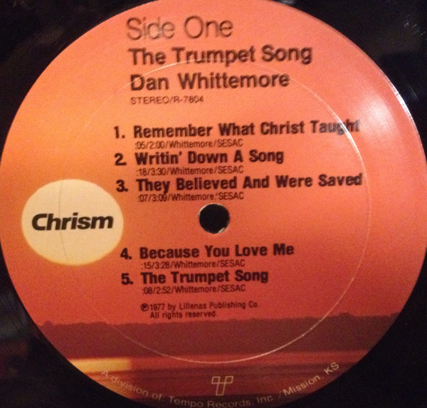 Album herunterladen Dan Whittemore - The Trumpet Song