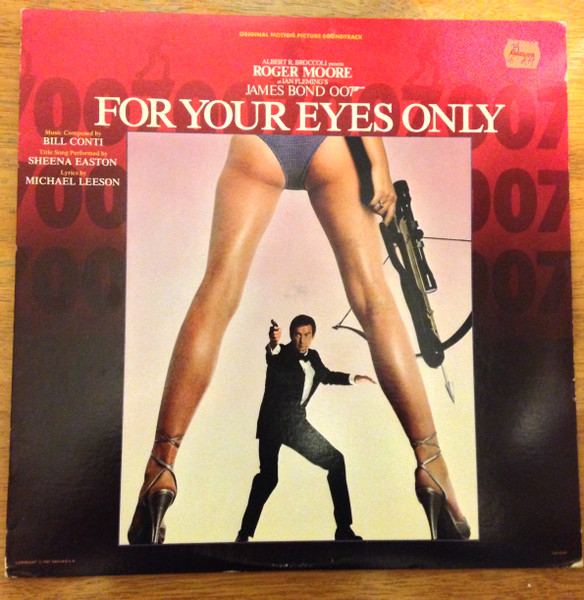 O.S.T. サウンドトラック 007 FOR YOUR EYES ONLY REMASTER CD