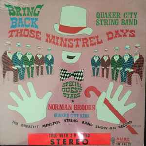 Quaker City String Band - Bring Back Those Minstrel Days album cover